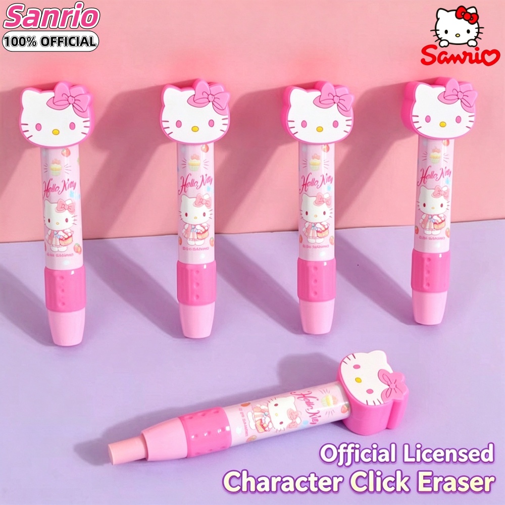 Genuine Hello Kitty Melody 3D  - Retractable Eraser Pen Click review and price